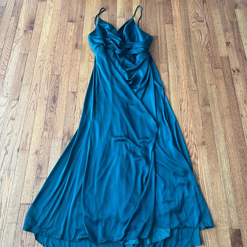 Dark Emerald Green Prom Dress